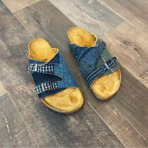 Birkenstocks Zurich Boro Patchwork Sandals Size 9